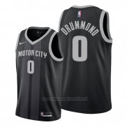 Maglia Detroit Pistons Andre Drummond NO 0 Citta Edition Nero