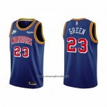 Maglia Golden State Warriors Draymond Green #23 75th Anniversary Blu