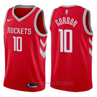 Maglia Houston Rockets Eric Gordon NO 10 Swingman 2017-18 Rosso