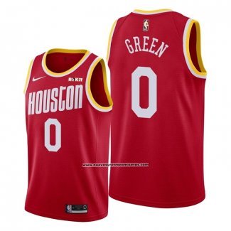 Maglia Houston Rockets Jalen Green #0 Classic Rosso