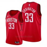 Maglia Houston Rockets Robert Covington NO 33 Earned 2019-20 Rosso