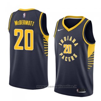 Maglia Indiana Pacers Doug Mcdermott NO 20 Icon 2018 Blu