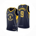 Maglia Indiana Pacers Tj Mcconnell No 9 Icon 2024-25 Blu