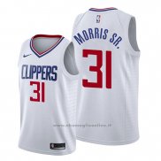 Maglia Los Angeles Clippers Marcus Morris Sr. NO 31 Association 2019-20 Bianco