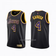 Maglia Los Angeles Lakers Alex Caruso #4 Earned 2020-21 Nero