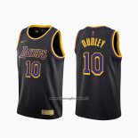 Maglia Los Angeles Lakers Jared Dudley #10 Earned 2020-21 Nero