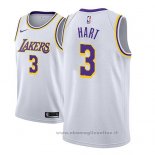 Maglia Los Angeles Lakers Josh Hart NO 3 Association 2018-19 Bianco