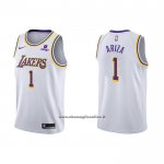 Maglia Los Angeles Lakers Trevor Ariza #1 Association 2021-22 Bianco