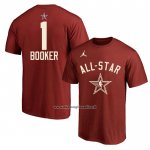 Maglia Manica Corta All Star 2024 Devin Booker Rosso