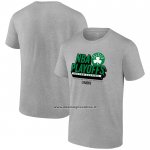Maglia Manica Corta Boston Celtics 2024 NBA Playoffs Grigio