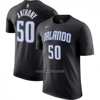 Maglia Manica Corta Orlando Magic Cole Anthony Icon 2022-23 Nero