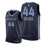 Maglia Memphis Grizzlies Anthony Tolliver NO 44 Statement 2020 Blu
