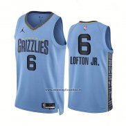 Maglia Memphis Grizzlies Kenneth Lofton JR. #6 Statement 2022-23 Blu