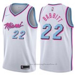 Maglia Miami Heat Luke Babbitt NO 22 Citta 2017-18 Bianco