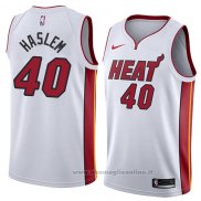 Maglia Miami Heat Udonis Haslem NO 40 Association 2018 Bianco