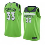 Maglia Minnesota Timberwolves Robert Covington NO 33 Statement 2018 Verde