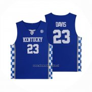 Maglia NCAA Kentucky Wildcat Anthony Davis 2025 Blu