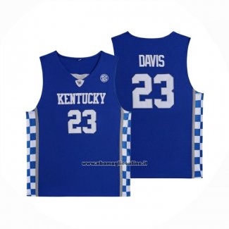 Maglia NCAA Kentucky Wildcat Anthony Davis 2025 Blu