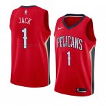 Maglia New Orleans Pelicans Jarrett Jack NO 1 Statement 2018 Rosso