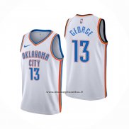 Maglia Oklahoma City Thunder Paul George #13 Association Bianco