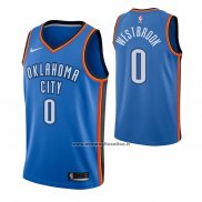 Maglia Oklahoma City Thunder Russell Westbrook #0 Icon Blu