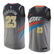 Maglia Oklahoma City Thunder Terrance Ferguson NO 23 Citta 2018 Grigio