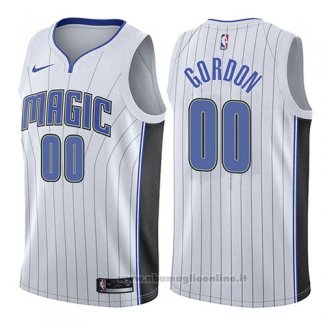 Maglia Orlando Magic Aaron Gordon NO 00 Association 2017-18 Bianco