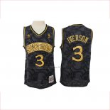 Maglia Philadelphia 76ers Allen Iverson NO 3 Hardwood Classics Nero