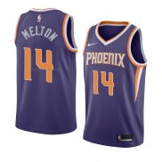 Maglia Phoenix Suns De'anthony Melton NO 14 Icon 2018 Viola2