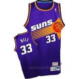Maglia Phoenix Suns Grant Hill NO 33 Throwback Viola