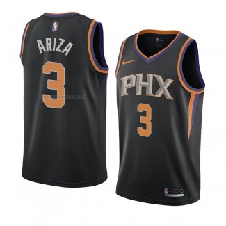 Maglia Phoenix Suns Trevor Ariza NO 3 Statement 2018 Nero2