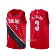 Maglia Portland Trail Blazers CJ McCollum #3 Statement Rosso