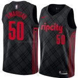 Maglia Portland Trail Blazers Caleb Swanigan NO 50 Citta 2018 Nero