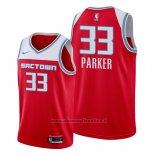 Maglia Sacramento Kings Jabari Parker NO 33 Citta 2019-20 Rosso