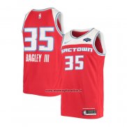 Maglia Sacramento Kings Marvin Bagley Iii #35 Citta 2019-20 Rosso