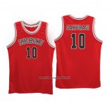 Maglia Shohoku Sakuragi #10 Rosso