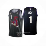 Maglia Toronto Raptors Gradey Dick #1 Citta 2024-25 Nero