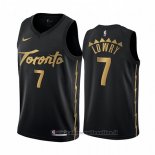 Maglia Toronto Raptors Kyle Lowry NO 7 Citta 2019-20 Nero