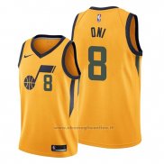 Maglia Utah Jazz Miye Oni NO 8 Statement 2019-20 Or