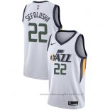 Maglia Utah Jazz Thabo Sefolosha NO 22 Association 2017-18 Bianco