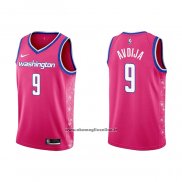 Maglia Washington Wizards Deni Avdija #9 Citta 2022-23 Rosa