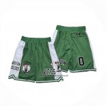 Pantaloncini Boston Celtics Just Don Citta 2025 Verde