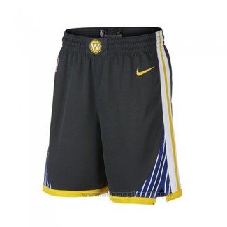 Pantaloncini Golden State Warriors 2017-18 Nero