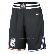 Pantaloncini Los Angeles Clippers Citta 2022-23 Nero