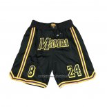 Pantaloncini Los Angeles Lakers Mamba Nero