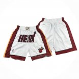 Pantaloncini Miami Heat Just Don Rosso Bianco