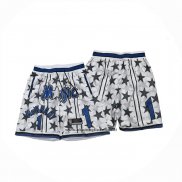 Pantaloncini Orlando Magic Bianco Blu
