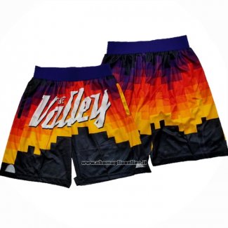 Pantaloncini Phoenix Suns Nero