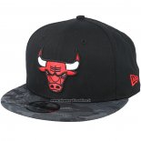Cappellino Chicago Bulls Camuffamento Nero2