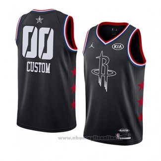 Maglia All Star 2019 Houston Rockets Personalizzate Nero